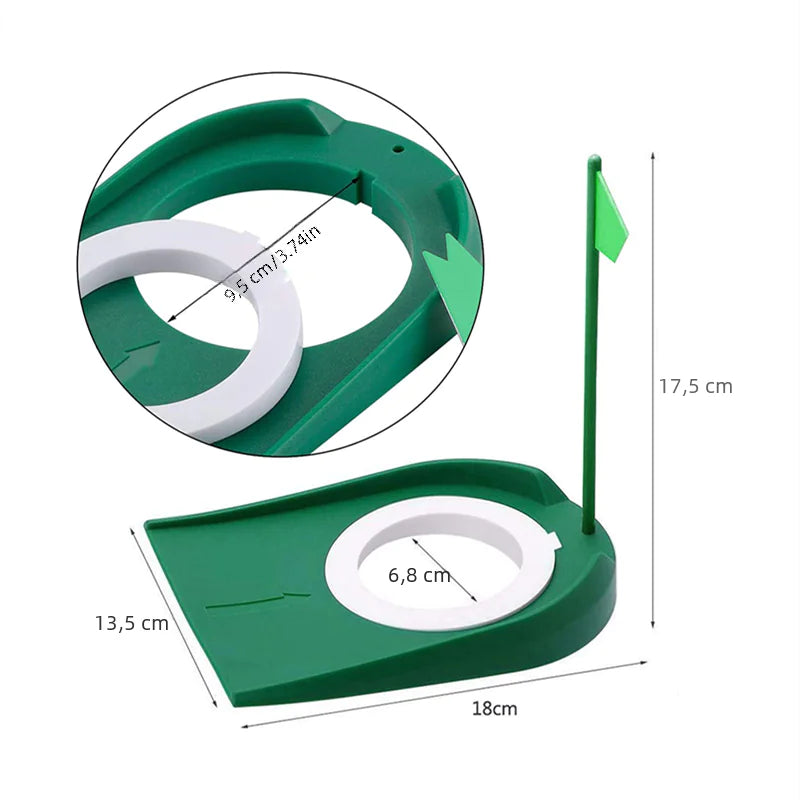 Golf Putting Practice Trainer with Indoor Accessories
