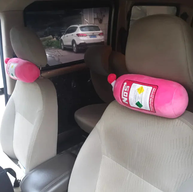 Nitrogen Bottle Style Car Pillow