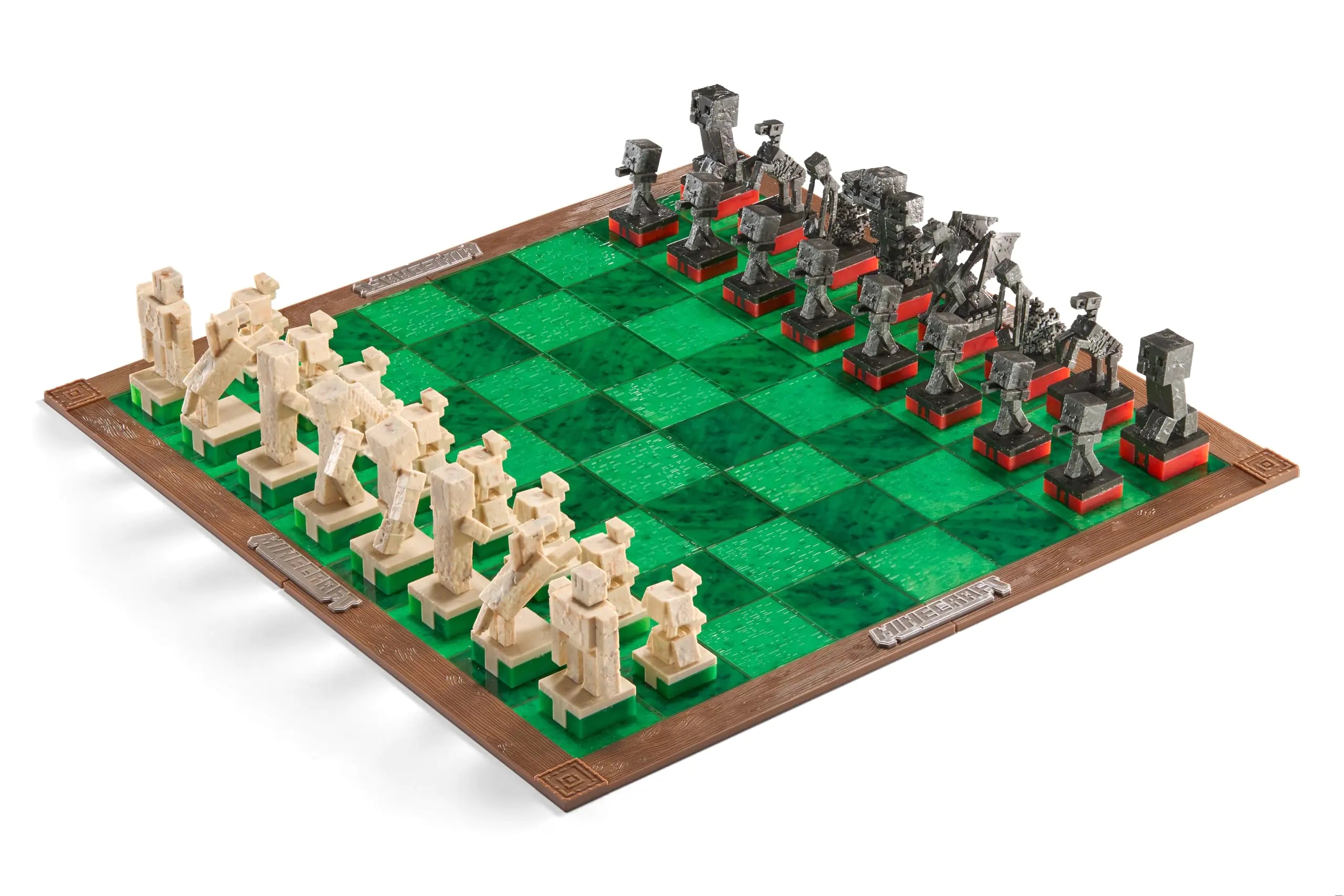 The Noble Collection Minecraft Chess Set