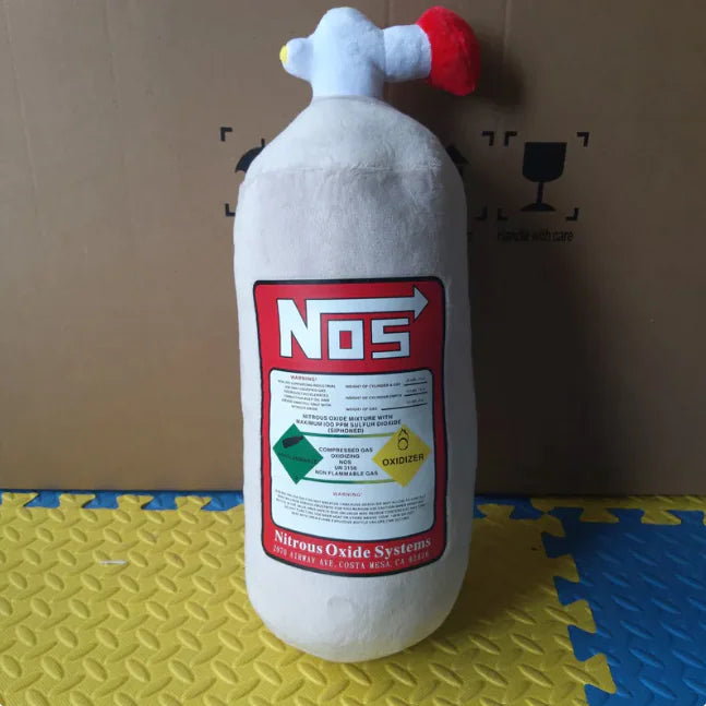 Nitrogen Bottle Style Car Pillow