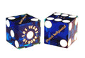 Cyber-Deals Wide Selection of 19mm Craps Dice - Authentic Las Vegas Casino Table-Played (Planet Hollywood (Blue Polished))