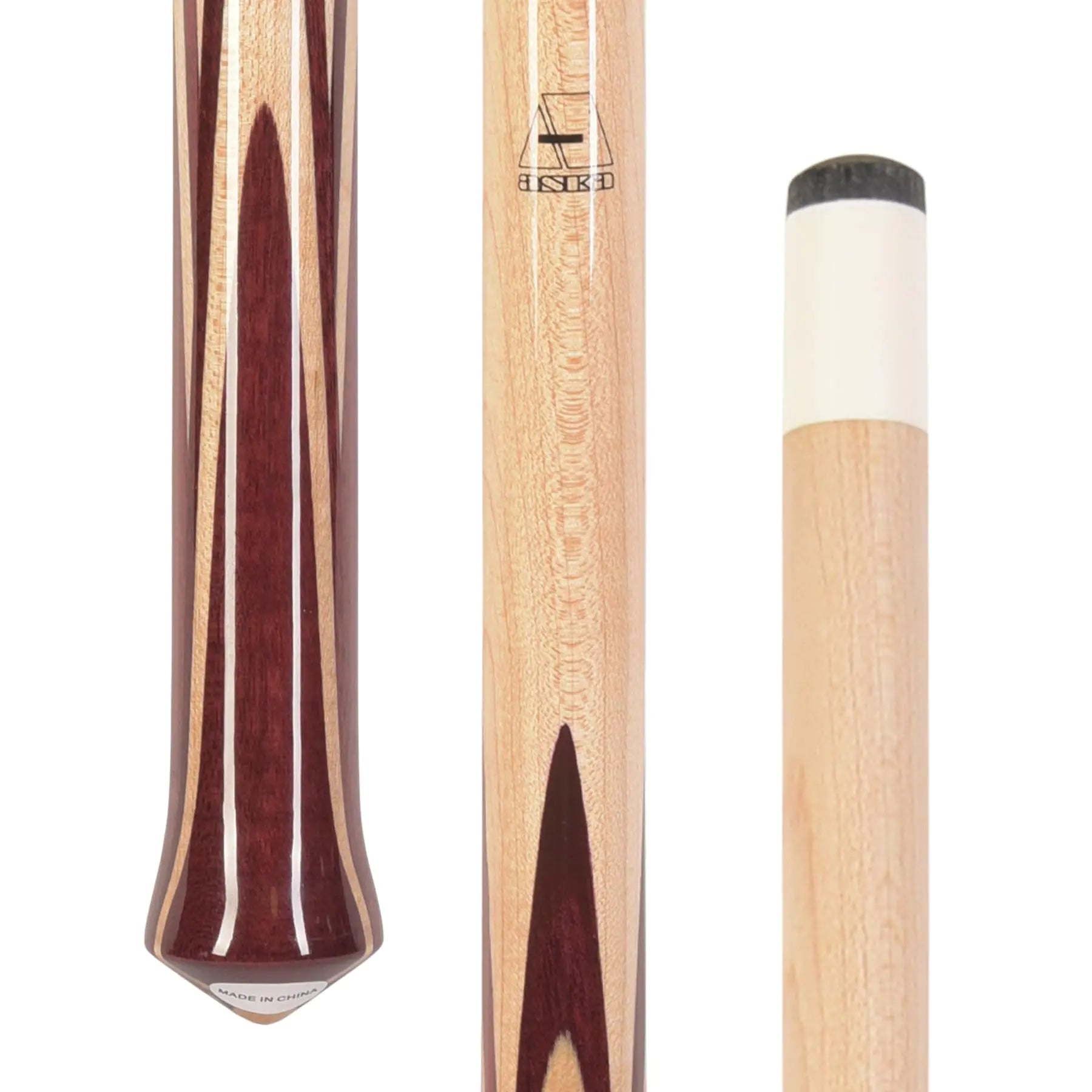 ASKA Jump Cue Hard Rock Canadian Maple 29-Inches Shaft Quick Release Joint (JC01 Purpleheart Butterfly)