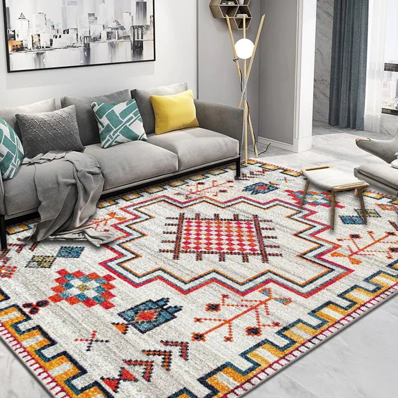 Nordic American Vintage Area Rug for Living Room