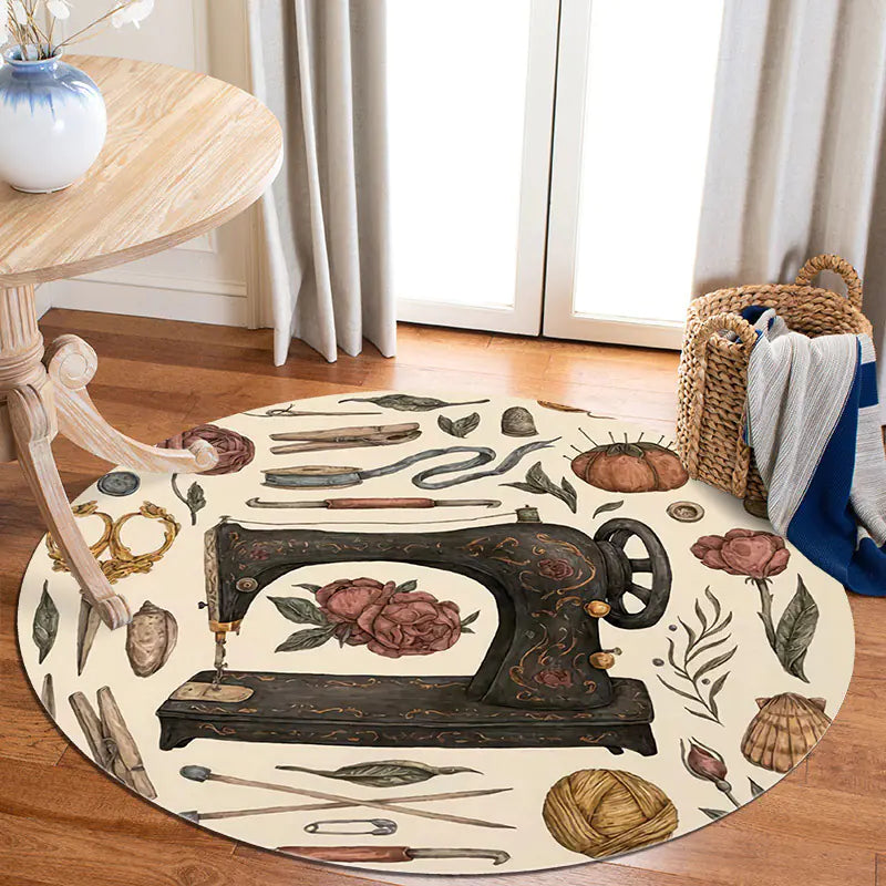 Modern Nordic Area Rug for Living Room and Bedroom