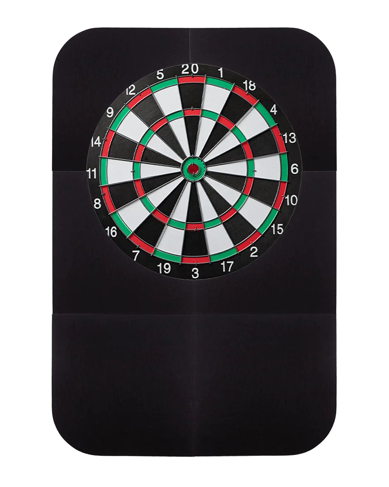 Dart Board Wall ProtectorsDart Board Surround Wall Protector 23.6’’*23.6’’Black Dart Wall Protector is Easy to AssembleNice Dart Accessories