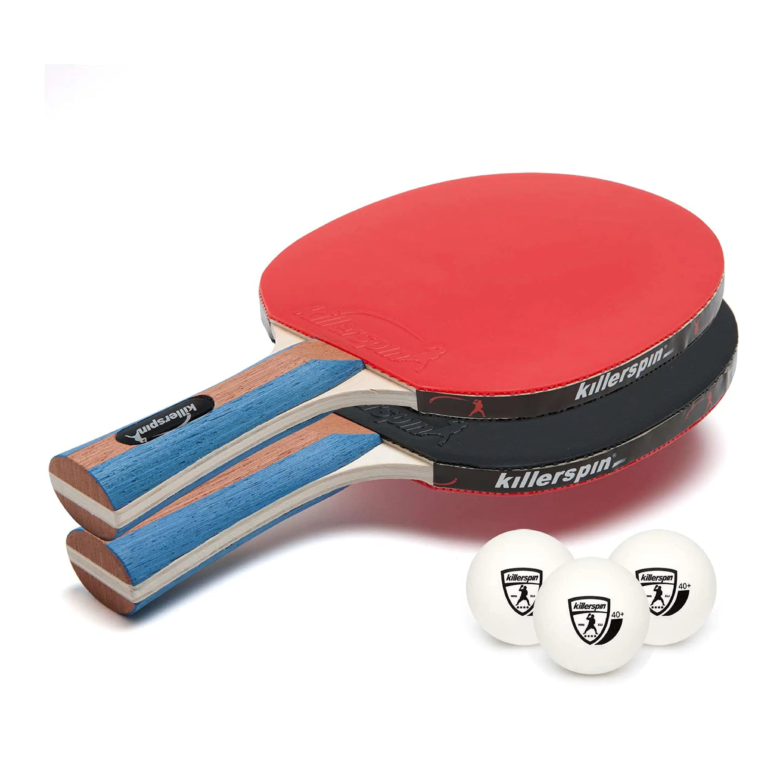 Killerspin Jet Set 2 Premium Set Table Tennis Set with 2 Ping Pong Paddles and 3 Ping Pong Balls Perfect Table Tennis Paddle for Consistent Play and Precision