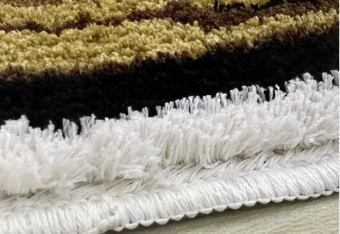 Car-Shaped Plush Area Rug – Machine Washable