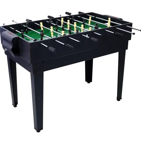 5-in-1 Multi-Game Table - Billiards, Push Hockey  Foosball  Ping Pong, And Basketball Black Blue