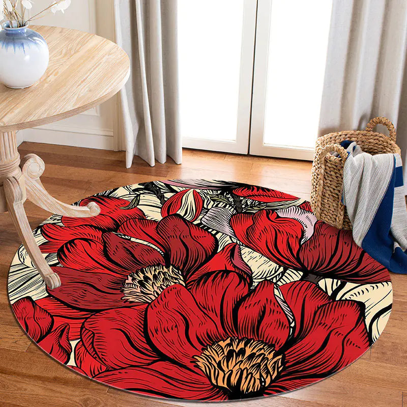 Modern Nordic Area Rug for Living Room and Bedroom