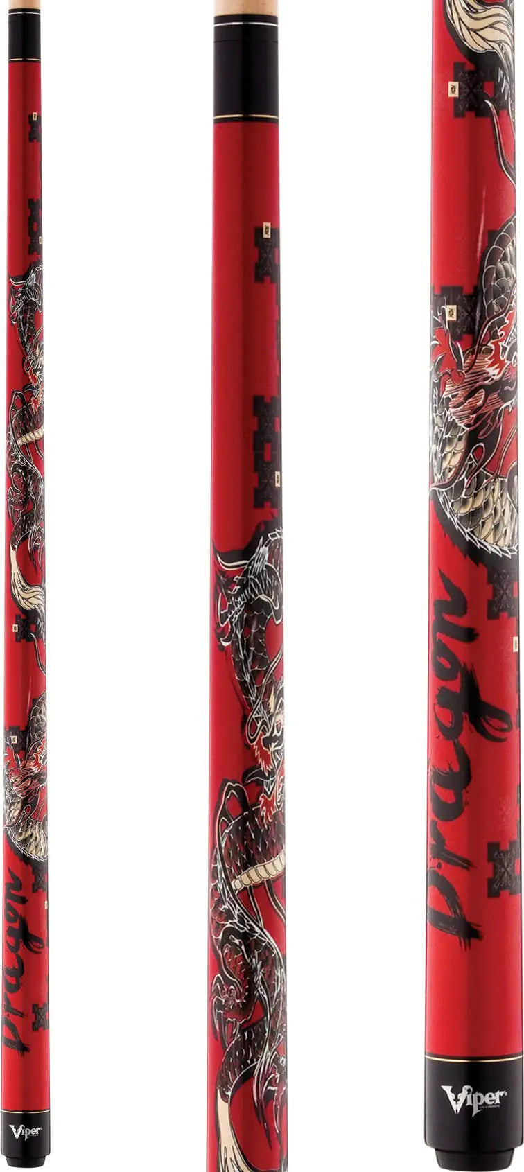 Viper by GLD Products Underground 58" 2-Piece Billiard/Pool Cue Dragon 20 Ounce (50-0659-20)