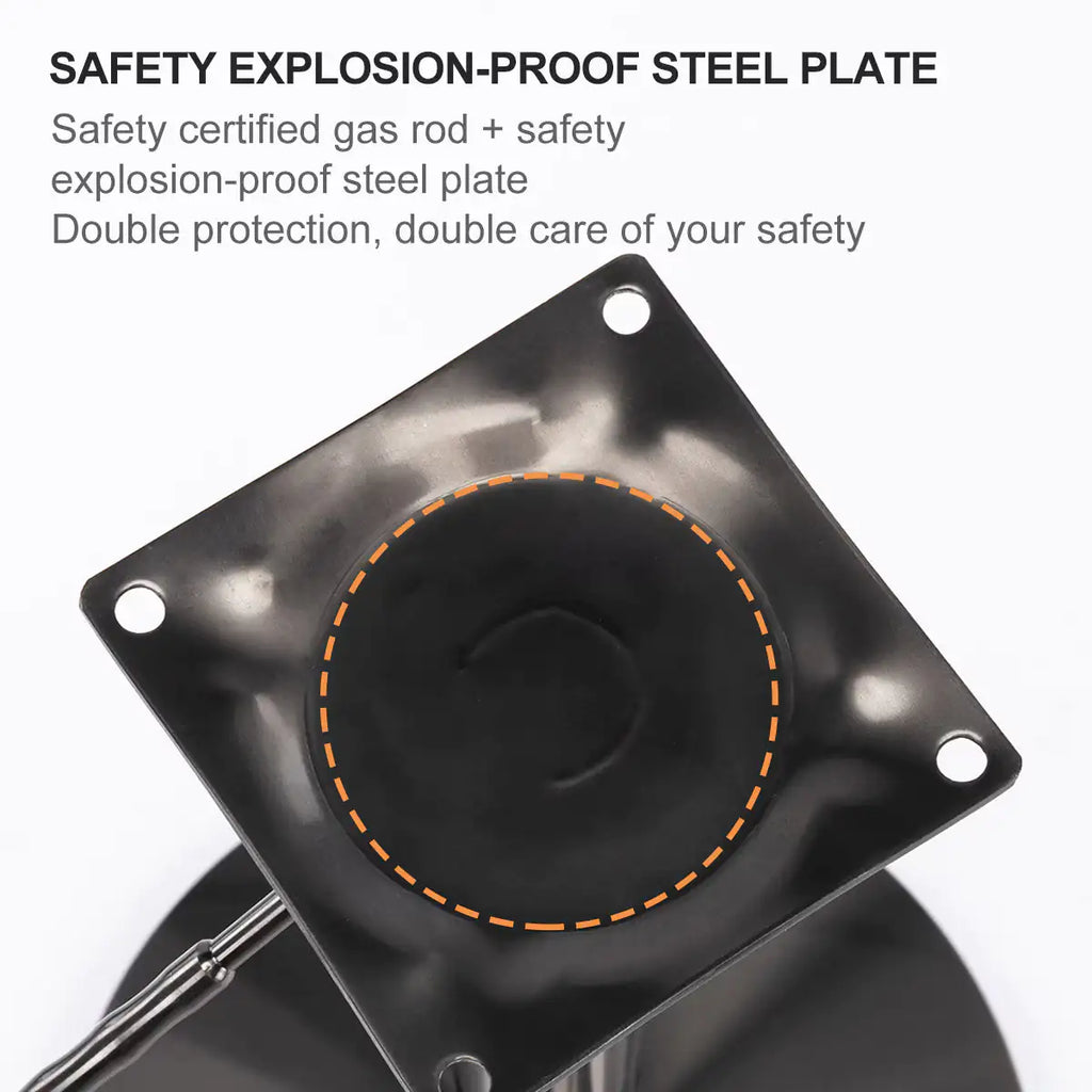 Metallic Leather Bar Stool