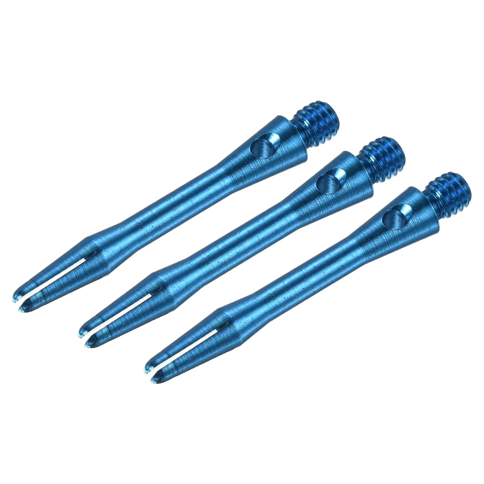 PATIKIL 35mm Aluminum Dart Shafts Medium 2BA Thread Dart Stems Dart Accessories Throwing Fitting for Steel Tip - 3 Pack (Sky Blue)