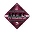 Rico Industries NCAA Texas A&M Aggies Metal Sign 16.5" x 16.5" Home Décor - Bedroom - Office - Man Cave