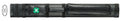 McDermott 2x2 Hard Oval Vinyl Pool/Billiard Cue Case - Black w/Clover