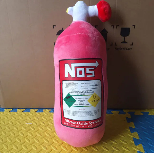 Nitrogen Bottle Style Car Pillow