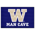 FANMATS 17329 NCAA - Washington Huskies Man Cave Starter Mat Accent Rug - 19in. x 30in. | Sports Fan Home Decor Rug and Tailgating Mat