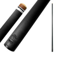 RHINO - 30" / 3/8-14 Carbon Pool Cue Single Shaft Tip 12.4mm. Low Deflection Technology Ultra-Smooth pro Taper Easy to Play