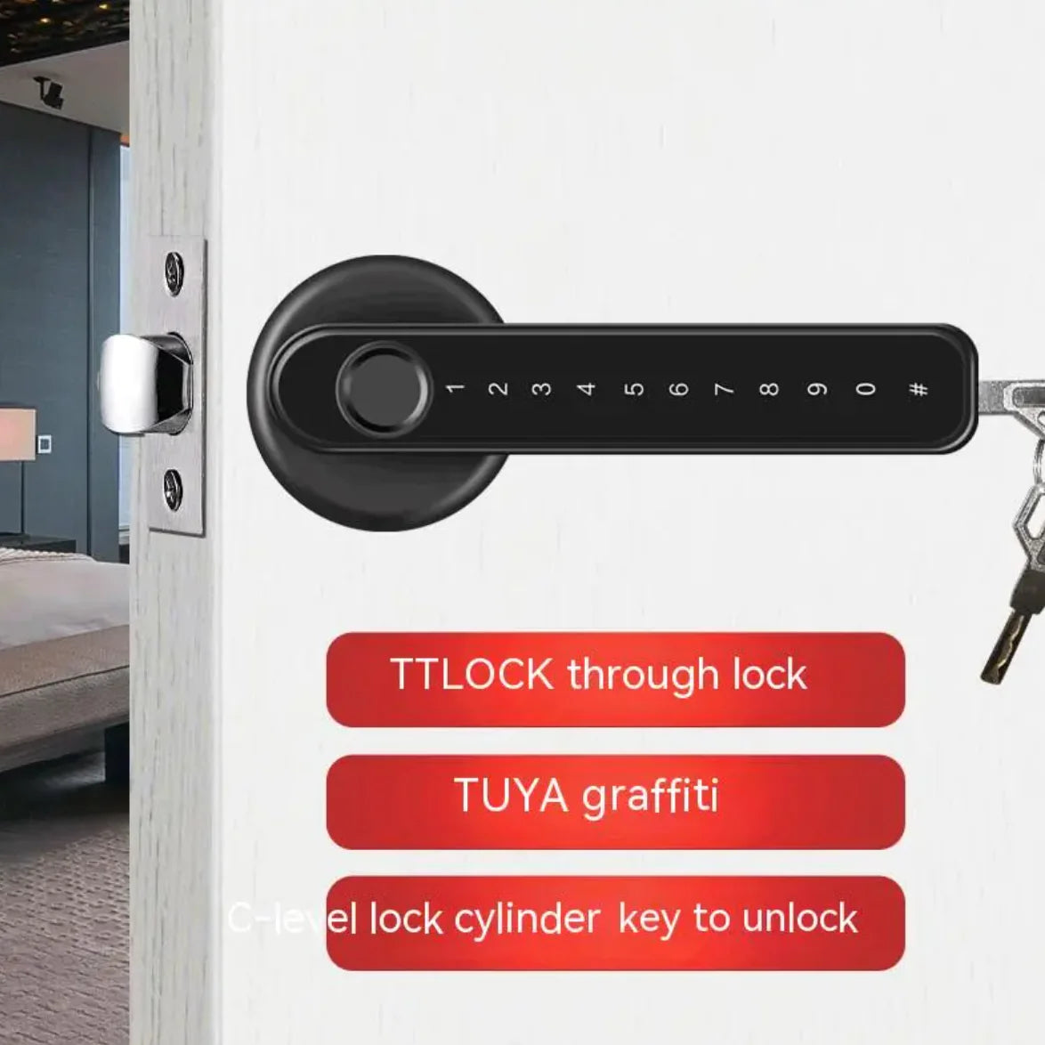 Indoor Fingerprint Door Lock