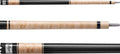 Viper Naturals 58" 2-Piece Billiard/Pool Cue Birdseye Maple 20 Ounce