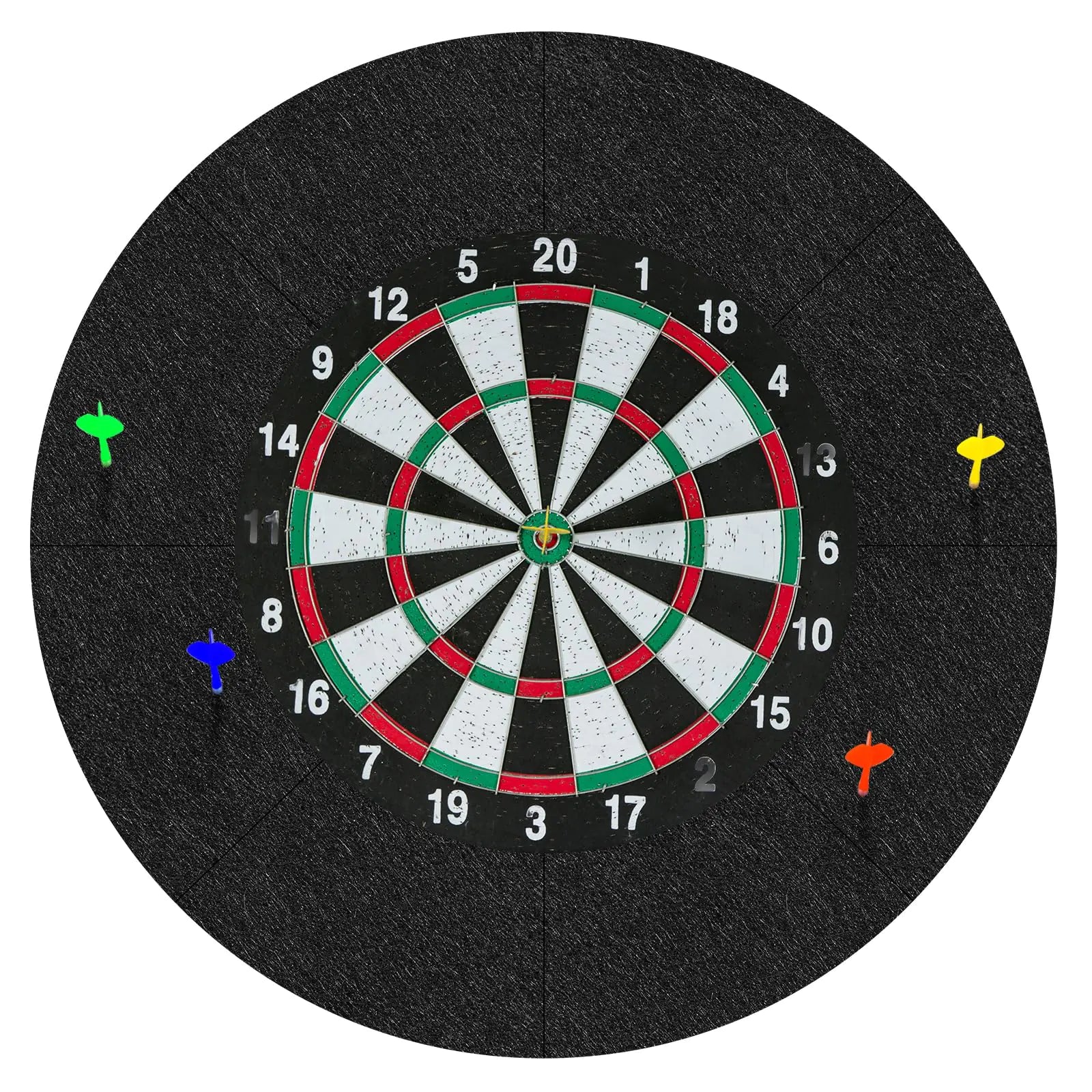 Hahafelt Dart Board Wall Protectors Surround Wall Protector Dart Board Backing Felt Wall Tiles Cork Dart Board Backer Cork Board Alternative No Splicing Required
