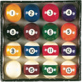 Viper Billiard Master 2-1/4" Regulation Size Billiard/Pool Balls Complete 16 Ball Set